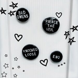 Pierce The Veil Clay Magnet 🖤